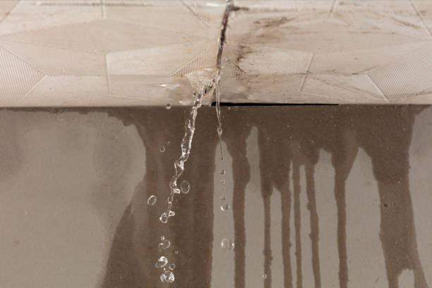Professional Sewage Cleanup technician working in Pomona, KS